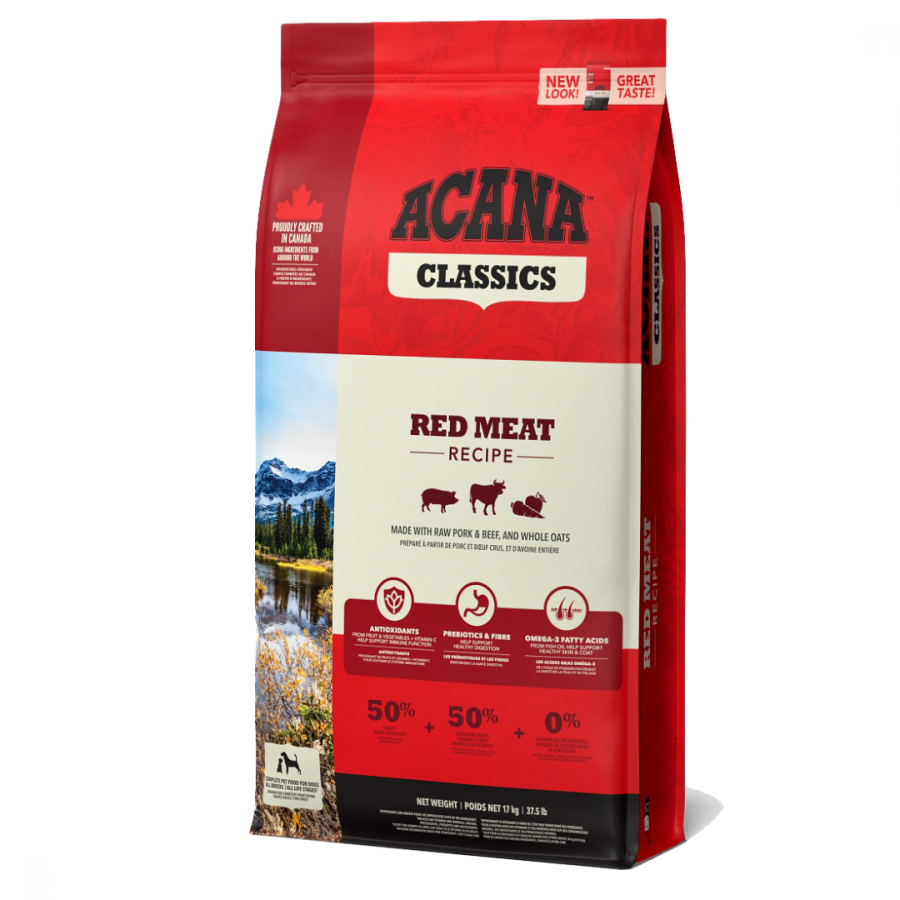 ACANA Red Meat 17 kg RECIPE