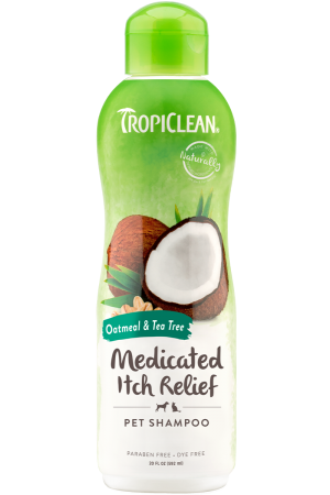 Tropiclean Medicated Itch Relief šampón