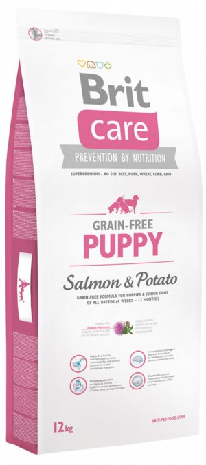 Brit Care Grain Free Puppy Salmon & Potato 12kg