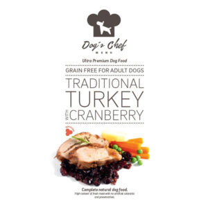 Dog´s Chef Traditional Turkey with Cranberry 15 kg