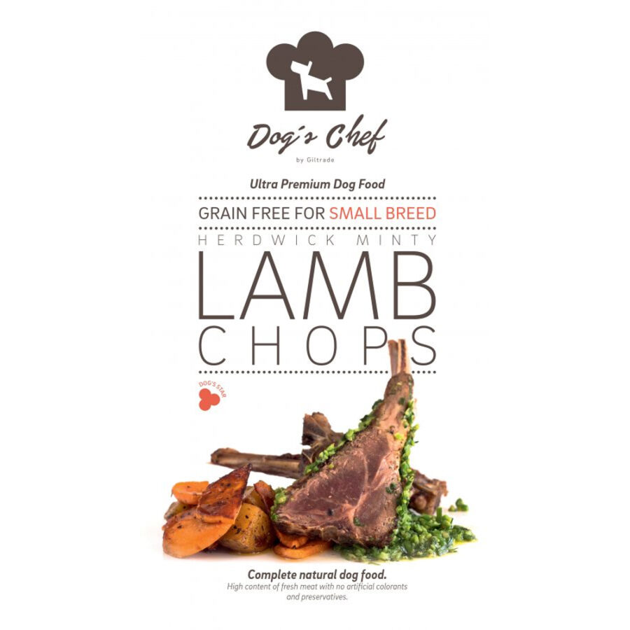 Dog´s Chef Herdwick Minty Lamb Chops Small Breed 6 kg