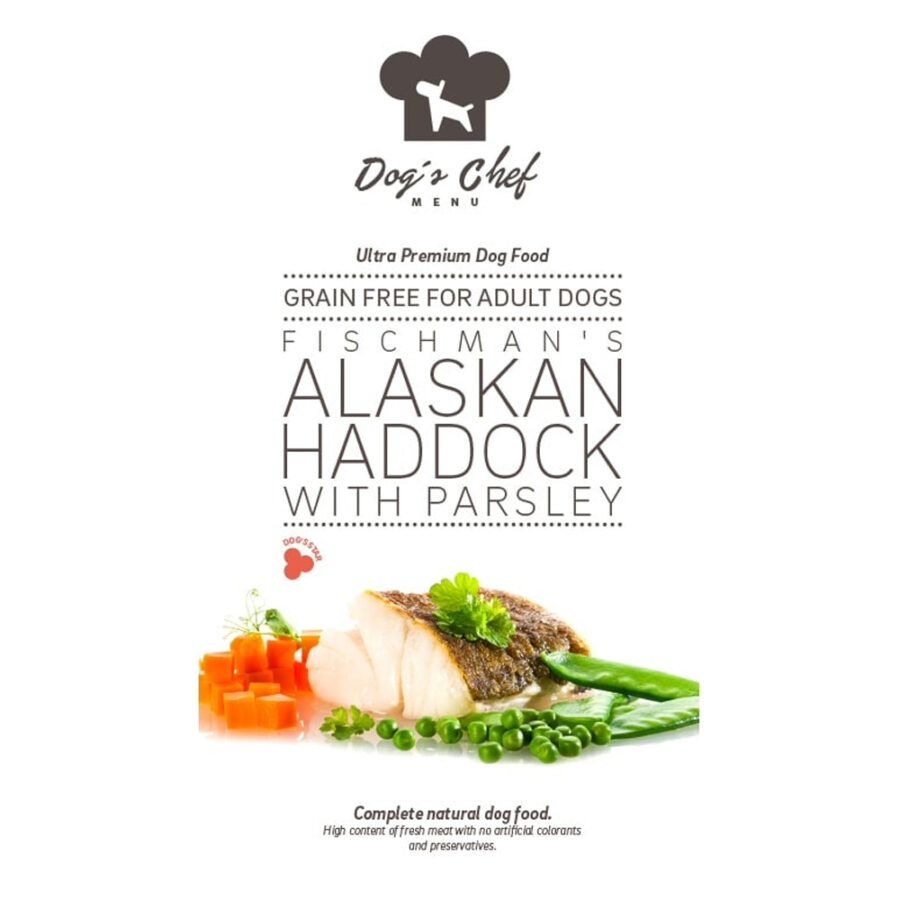 Dog´s Chef Fischman’s Alaskan Haddock with Parsley 15 kg