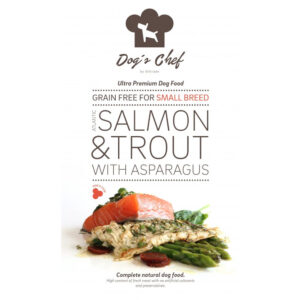 Dog´s Chef Atlantic Salmon & Trout with Asparagus Small Breed 6 kg