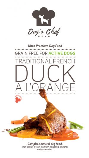 Traditional French Duck a l’Orange Active Dogs