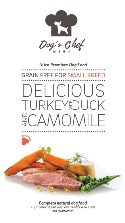 Dog´s Chef Delicious Turkey with Duck and Camomile 6kg