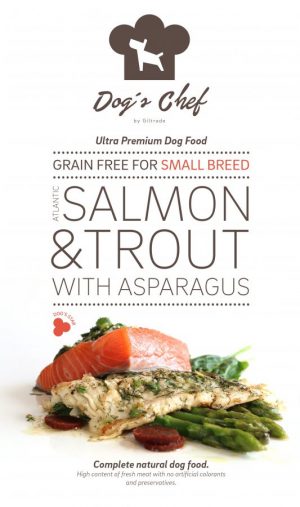 Atlantic Salmon & Trout with Asparagus Small Breed