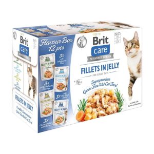 Brit Care Cat Flavour Box Jelly 12x85g