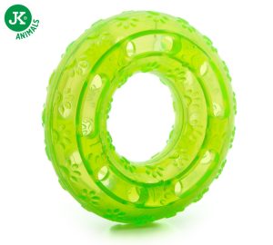 JK Kruh zelený, odolná gumová hračka