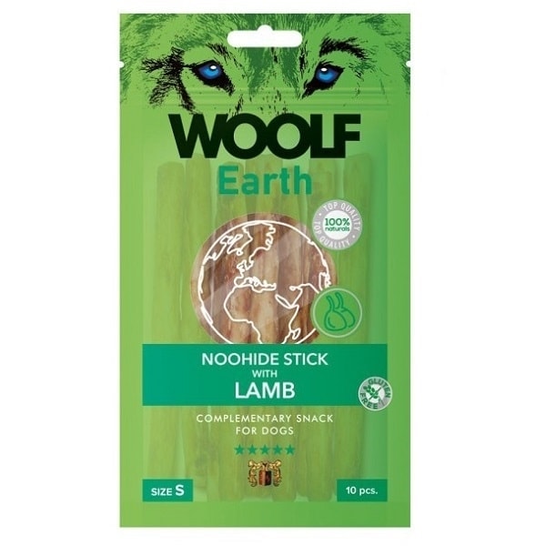 Pamlsok Woolf Dog Earth NOOHIDE S Lamb 90 g