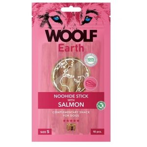 Pamlsok Woolf Dog Earth NOOHIDE S Salmon 90 g
