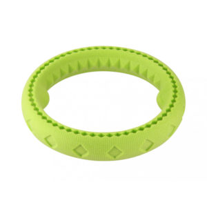 HUHU TPR large ring zelený 17,2x17,2x3cm