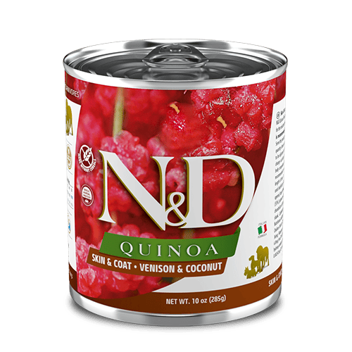 Farmina N&D dog QUINOA venison & coconut konzerva 285 g