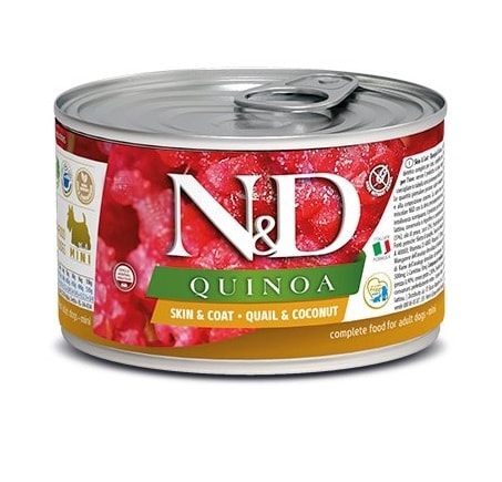Farmina N&D dog QUINOA quail & coconut konzerva 140 g