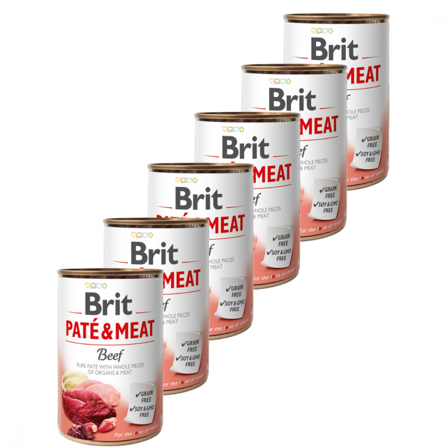 Konzerva BRIT Paté & Meat Beef 400g