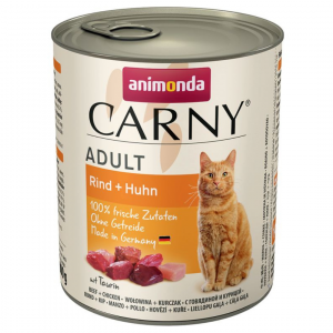Animonda CARNY® cat Adult hovädzie a kura