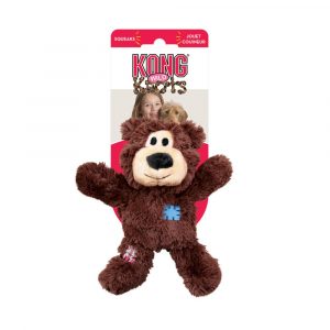 Hračka Kong Dog Wild Knots Preťahovadlo Medvedík s pískatkom, polyester