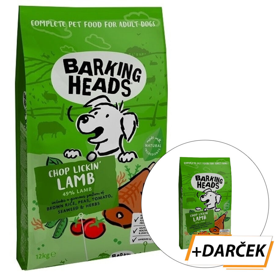 BARKING HEADS Chop Lickin’ Lamb 12 kg + 2 kg