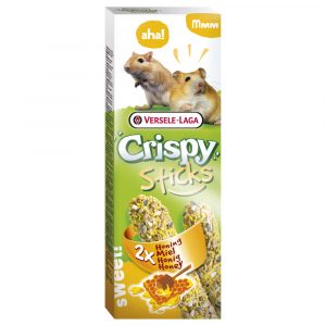 Pamlsok VERSELE-LAGA Crispy Sticks Hamsters - Gerbils Honey - s medom škrečok / pieskomil 2 ks 110 g