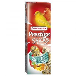 Pamlsok VERSELE-LAGA Prestige Sticks Canaries Exotic Fruit 2 ks - tyčinky pre kanáriky s ovocím 60 g