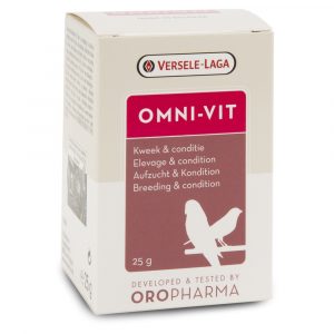 VERSELE-LAGA Oropharma Omni Vit - prášok pre kondíciu na výstavy, súťaže a pred vábením 25 g