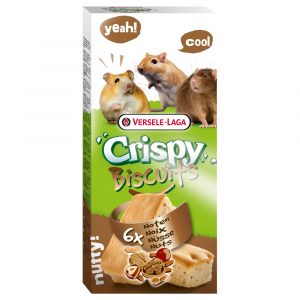 Pamlsok VERSELE-LAGA Crispy Biscuits Mammals Nuts - s orechami 6 ks 70 g