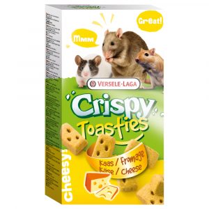 Pamlsok VERSELE-LAGA Crispy Toasties Cheese - pre potkany a myši 150 g