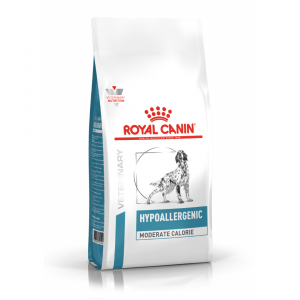VHN DOG HYPOALLERGENIC MODERATE CALORIE