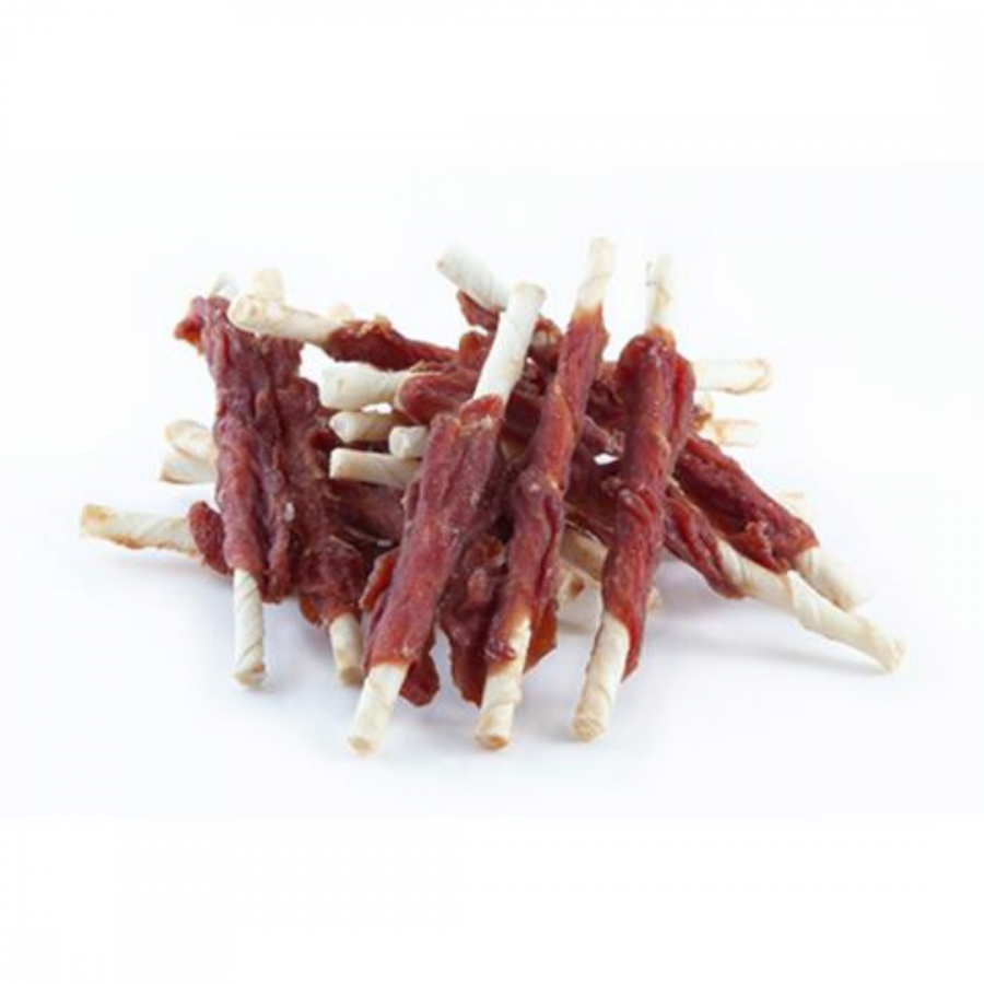 Pamlsok WANT Dry duck wrap rawhide stick 500 g
