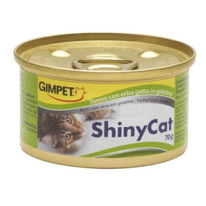 Konzerva SHINY CAT Filet tuniak + syr 70 g