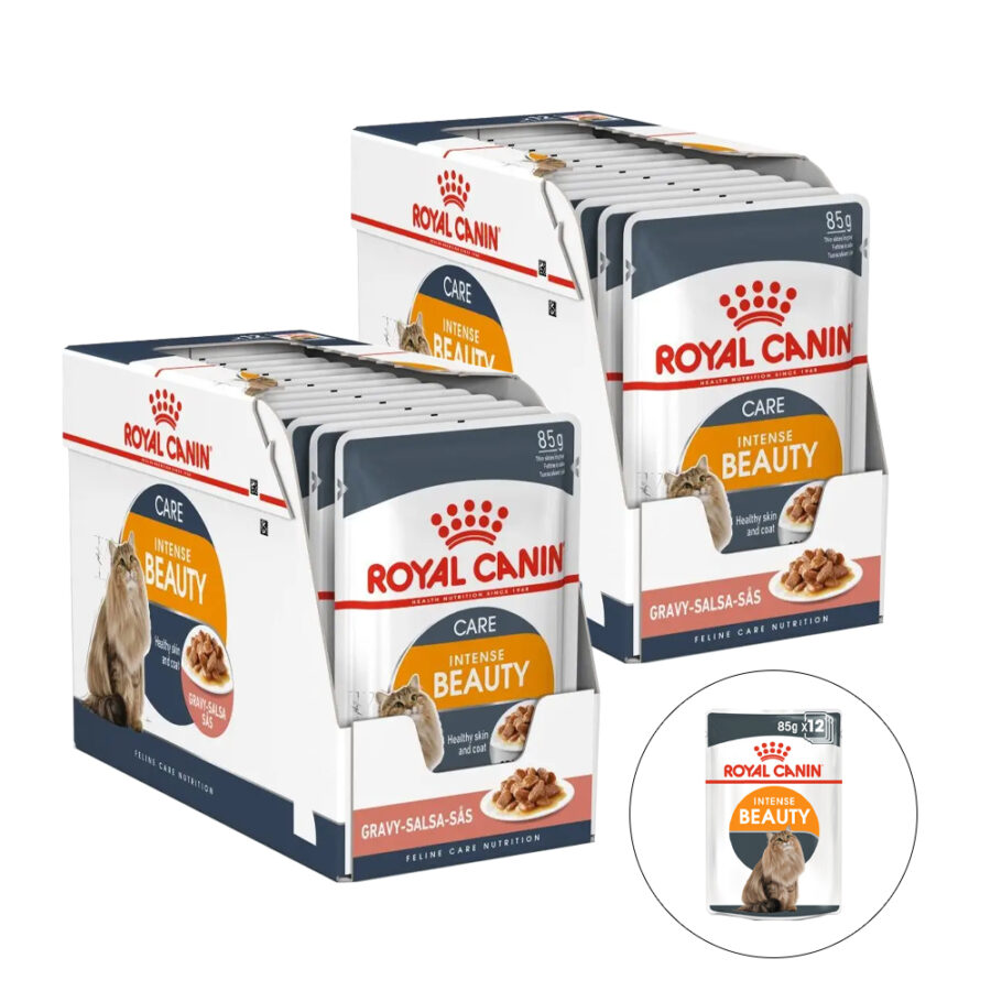 Royal Canin Intense Beauty Gravy 24 x 85 g