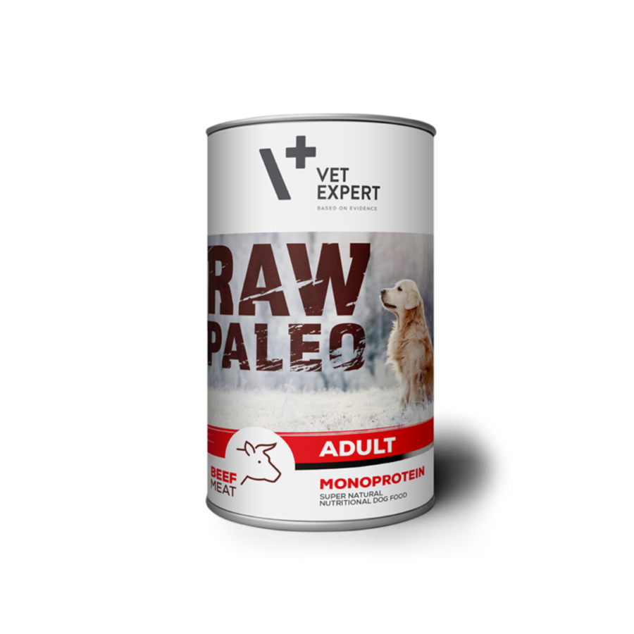 VetExpert Raw Paleo adult beef konzerva 800 g