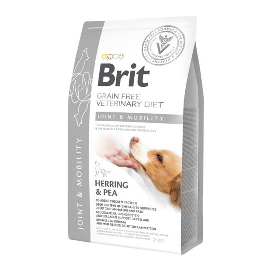 Brit Veterinary Diets GF dog Mobility 2 kg