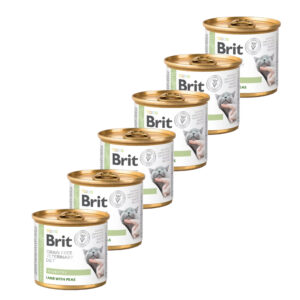 Brit Veterinary Diets GF cat Diabetes 6 x 200 g konzerva