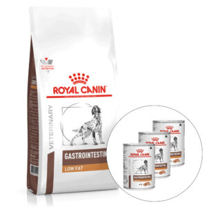 ROYAL CANIN VHN DOG GASTROINTESTINAL LOW FAT 6 kg + 3x Gastrointestinal LOW FAT 410 g