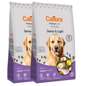 Calibra Dog Premium Line Senior&Light 2 x 12 kg NEW