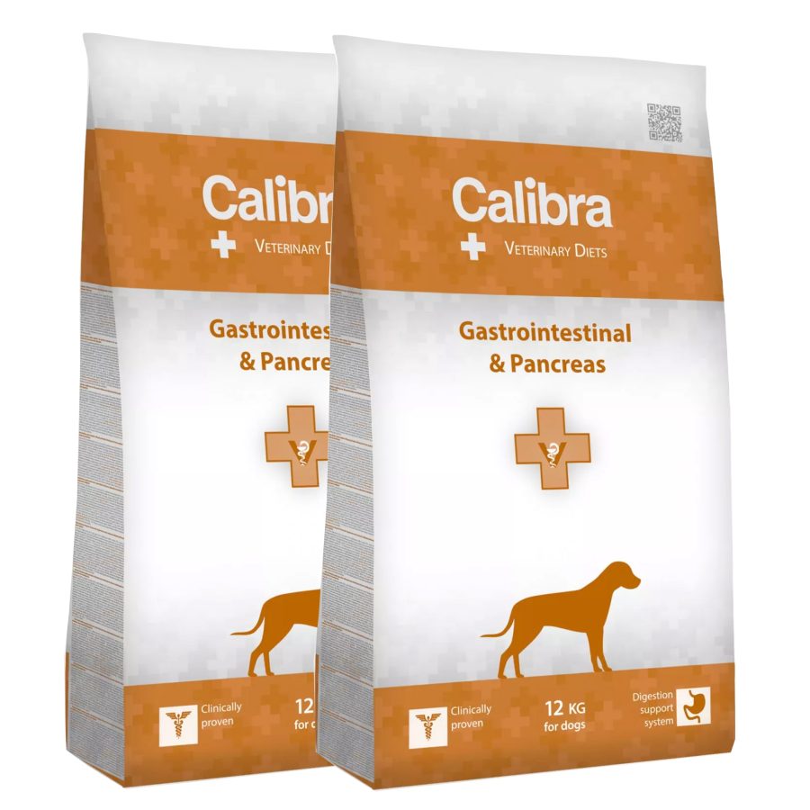 Calibra Vet Diet Dog Gastrointestinal & Pancreas 2 x 12 kg