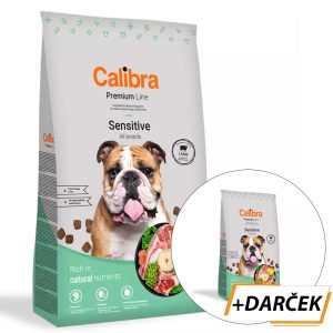 Calibra Dog Premium Line Sensitive 12 kg + 3 kg NEW zadarmo